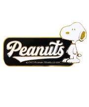 スヌーピー PEANUTS エンブレムデコステッカー