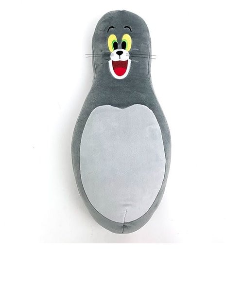 トムとジェリー/もっちりクッション ファニーアート/トム/ボーリング