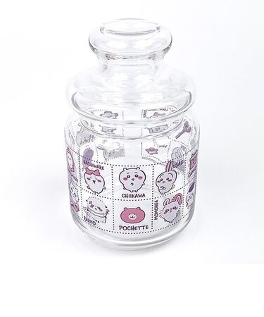 ちいかわ ガラスキャニスター アイコン 小物入れ キッチン インテリア 日本製