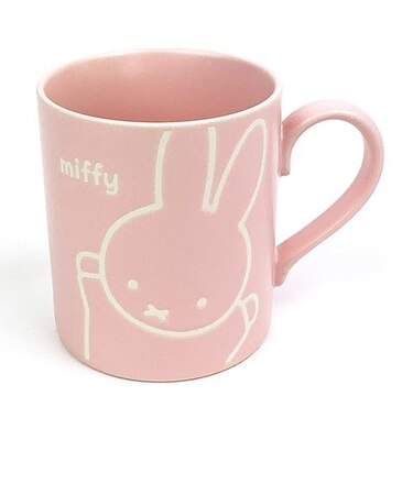 ミッフィー 撥水マグ miffy friend シャモアピンク マグカップ コップ キッチン ランチ