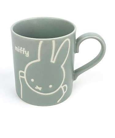 ミッフィー 撥水マグ miffy friend グレー マグカップ コップ キッチン ランチ