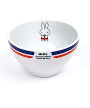 ミッフィー ボウル レトロ喫茶 お花 食器 日本製 ブルー