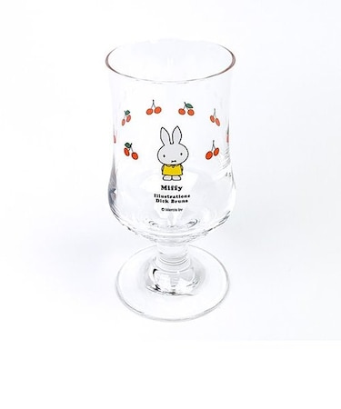 ミッフィー フロートグラス レトロ喫茶 サクランボ 日本製 ガラス