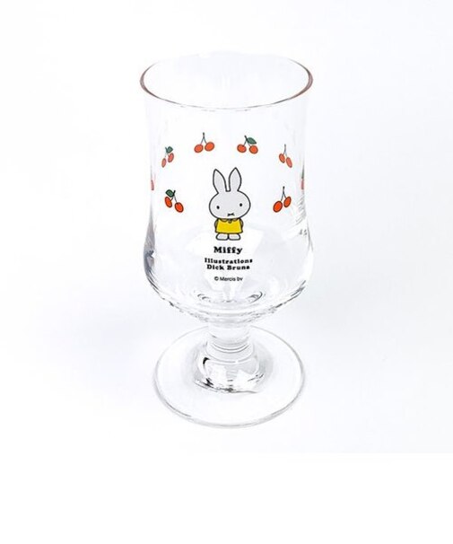 ミッフィー フロートグラス レトロ喫茶 サクランボ 日本製 ガラス