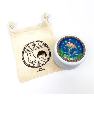 ミッフィー miffy ちびまる子ちゃん カンツキキンチャクロゴガラMIFFYMEET 小物入れ   日本製 マリモクラフト