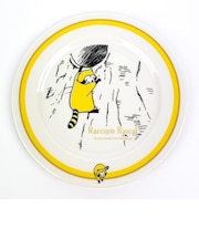 あらいぐまラスカル クラシック プレート ホワイト 皿 ランチ ギフト