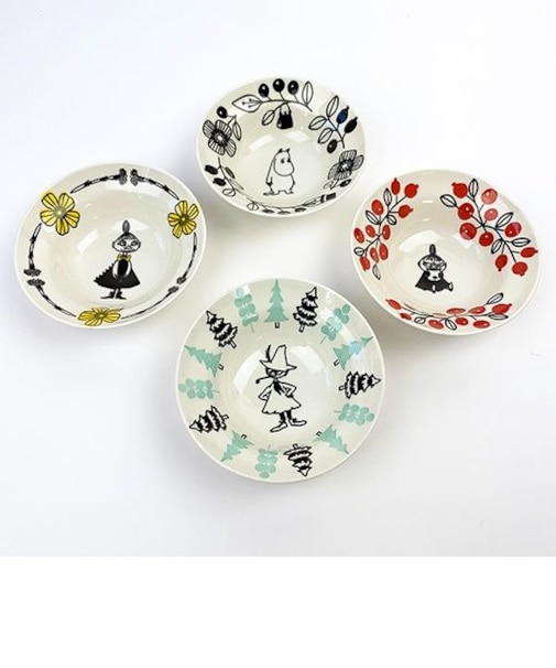 ムーミン ボウルセット M ムーミンバレー 小針 皿 ランチ キッチン ギフト