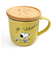 スヌーピー コースター付 マグ イエロー マグカップ ランチ ティータイム ギフト