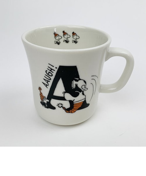 スヌーピー イニシャルマグ (A) マグカップ カップ ランチ ティータイム ギフト
