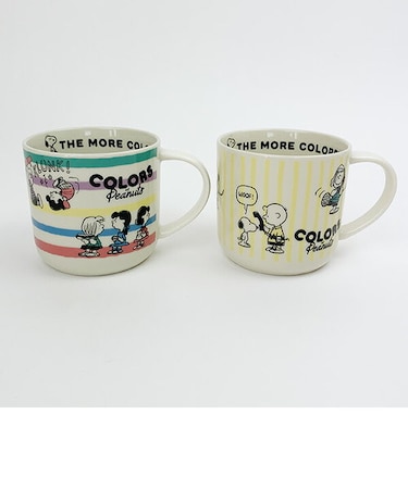 スヌーピー リサイクルセラミックマグ ペアマグセット マグカップ コップ  日本製