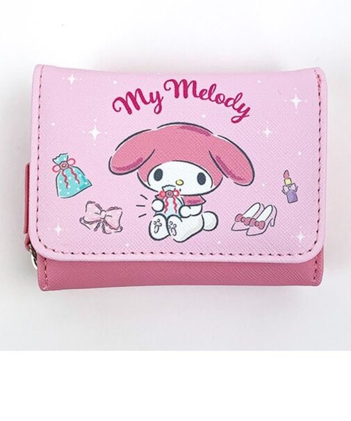 サンリオ マイメロディ ミニ財布 ウォレット コンパクト ピンク