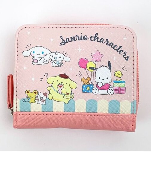 サンリオ サンリオキャラクターズ 折り財布 ウォレット ピンク