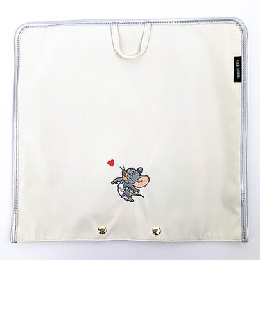 トム&ジェリー タフィー スクエアーケースシルバー