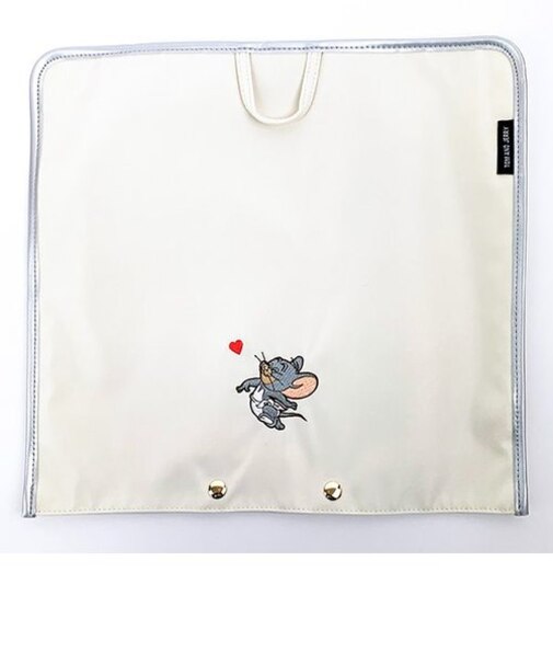 トム&ジェリー タフィー スクエアーケースシルバー