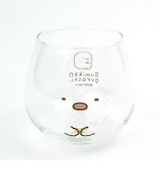 すみっコぐらし とんかつ ゆらゆらタンブラー グラス コップ 320ml 日本製 クリア
