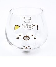 すみっコぐらし ねこ ゆらゆらタンブラー グラス コップ 320ml 日本製 クリア