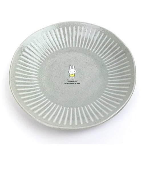 ミッフィー プレート ストーングレー お皿 食器 日本製