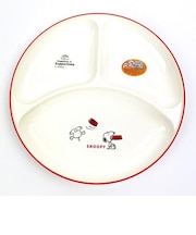 スヌーピー サパータイム 塗 丸ランチプレート 皿 キッズ ランチ