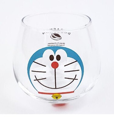ドラえもん ゆらゆらタンブラー フェイス グラス コップ 320ml 日本製 クリア