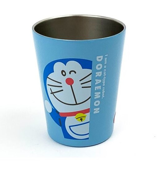 ドラえもん 真空断熱ステンレスタンブラーS コップ 食器 保温保冷 280ml ブルー