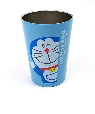 ドラえもん 真空断熱ステンレスタンブラーM コップ 食器 保温保冷 400ml ブルー
