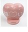 推し貯金箱 陶器製 インテリア 推し活 ハート ピンク