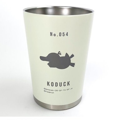 ポケモン ステンレスタンブラー タンブラー L サイズ BIG コダック ホワイト