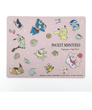 ポケモン マウスパッド デスク 四角 ピカチュウ