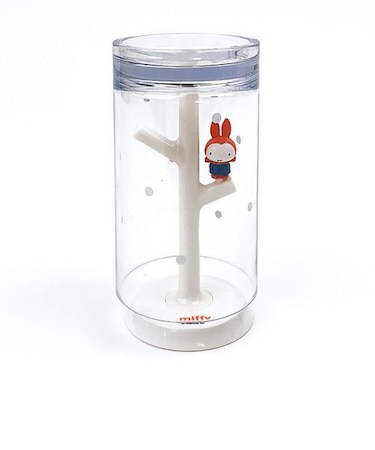 ミッフィー miffy 雪の日ミッフィー ブルーナのうがいコップ＆スタンド コップ
