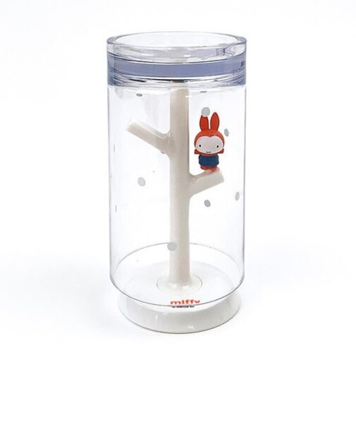 ミッフィー miffy 雪の日ミッフィー ブルーナのうがいコップ＆スタンド コップ