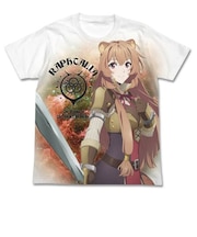 盾の勇者の成り上がり ラフタリア フルグラフィックTシャツ Tシャツ ホワイト Mサイズ