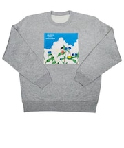 ミッフィー miffy MIFFY MEETS MARUKO  トレーナーつゆくさHGM スウェット グレー M