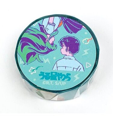 うる星やつら マスキングテープ 文具 学校 オフィス ミント