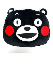 くまモン ダイカットクッション インテリア ブラック