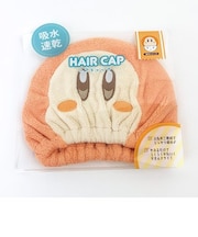 星のカービィヘアキャップ　ワドルディ 吸水 オレンジ
