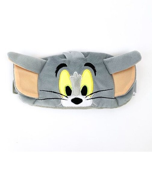 トムとジェリーアイマスク　トム リラックス グレー
