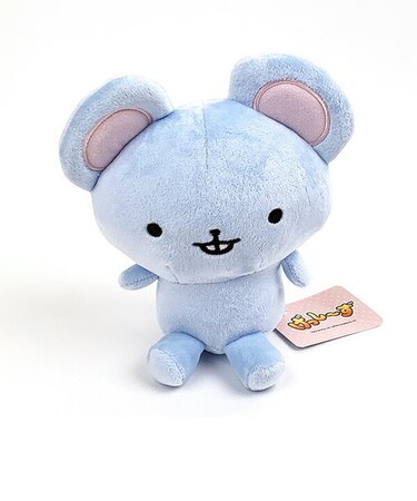 げっし～ず ねずみ ぬいぐるみ インテリア ブルー