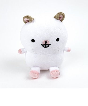 げっし～ず ちんちら ぬいぐるみ インテリア ホワイト