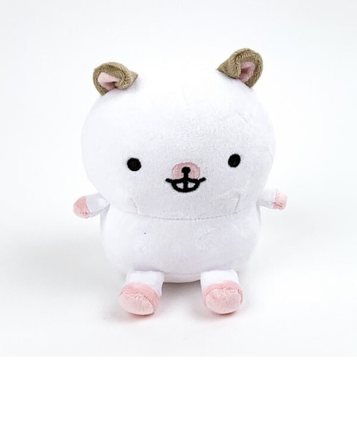 げっし～ず ちんちら ぬいぐるみ インテリア ホワイト