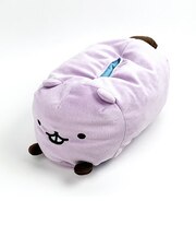 げっし～ず ビーバー ティッシュケース インテリア パープル