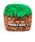 マインクラフト Minecraft ブロッククッション 草ブロック インテリア グリーン