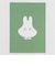 ミッフィー miffy ポストカード（obake） GREEN FLASH