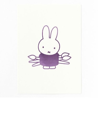 ミッフィー miffy ポストカード（drawing） GREEN FLASH
