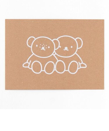 ミッフィー miffy ポストカード（with） GREEN FLASH