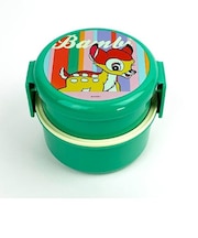 ディズニー レトロシリーズ バンビ  抗菌丸型ボックス 2段 お弁当箱 ランチボックス ランチ キッチン 学校 オフィス