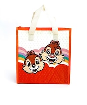 ディズニー レトロシリーズ チップとデール 不織布保冷 バッグ ランチバッグ ランチ 学校 オフィス キッチン