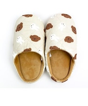 ミッフィー スリッパ キルティングシリーズ ボリス ブラウン ルームシューズ あったか ウィンター