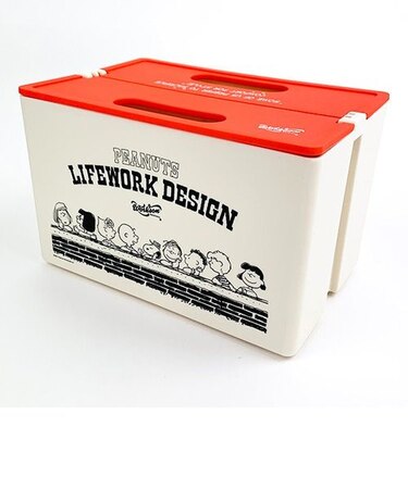 スヌーピー WSP TOOL BOX(KARUKON) アイボリー ツールボックス ボックス 収納 DIY アウトドア