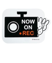 ミッフィー マグネットカーサイン NOW ON REC カー用品 録画中