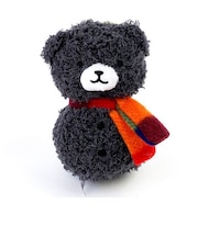 ぬいぐるみ 雪だるまベア ネイビー パーフェクトワールド オリジナル マスコット クマ